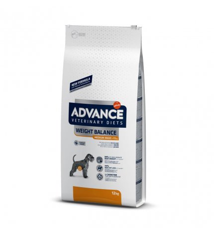 AFFINITY CANE ADVANCE VETERINARY DIETS MEDIUM & MAXI WEIGHT BALANCE DA 12 KG