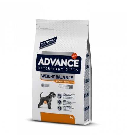 AFFINITY CANE ADVANCE VETERINARY DIETS MEDIUM & MAXI WEIGHT BALANCE DA 3 KG
