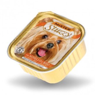 AGRAS MISTER STUZZY CANE CON AGNELLO DA 150 GR IN VASCHETTA