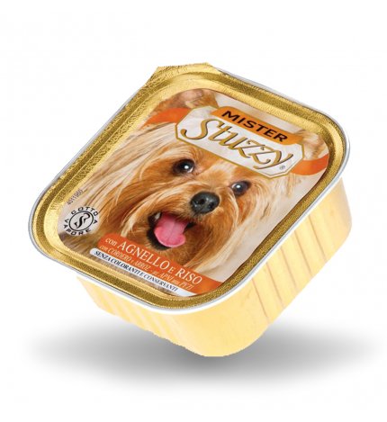 AGRAS MISTER STUZZY CANE CON AGNELLO DA 150 GR IN VASCHETTA