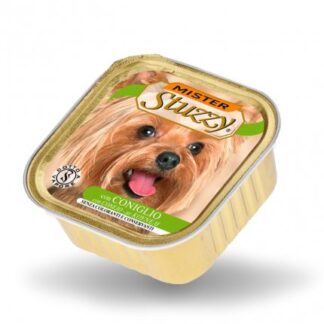 AGRAS MISTER STUZZY CANE CON CONIGLIO DA 150 GR IN VASCHETTA