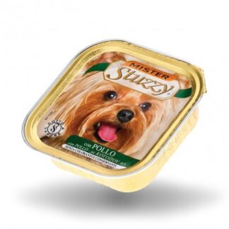 AGRAS MISTER STUZZY CANE CON TACCHINO PISELLI E CAROTE DA 150 GR IN VASCHETTA