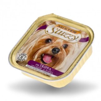 AGRAS MISTER STUZZY CANE CON TRIPPA DA 150 GR IN VASCHETTA