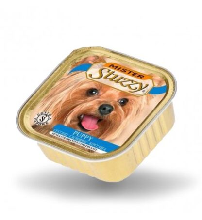 AGRAS MISTER STUZZY CANE PUPPY DA 150 GR IN VASCHETTA