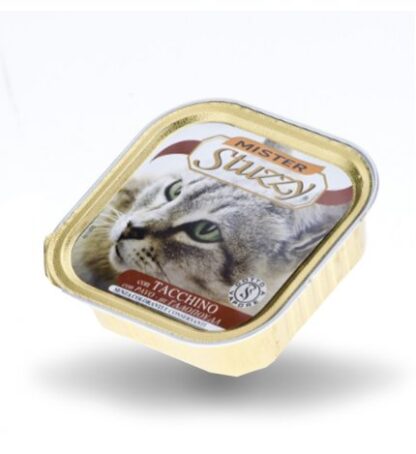 AGRAS MISTER STUZZY GATTO CON TACCHINO DA 100 GR IN VASCHETTA
