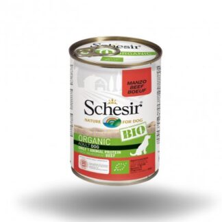 AGRAS SCHESIR BIO CANE ADULT AL MANZO DA 400 GR IN LATTINA