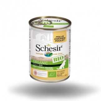 AGRAS SCHESIR BIO CANE ADULT AL POLLO DA 400 GR IN LATTINA