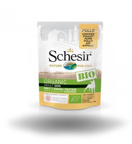 AGRAS SCHESIR BIO CANE AL POLLO DA 85 GR IN BUSTA