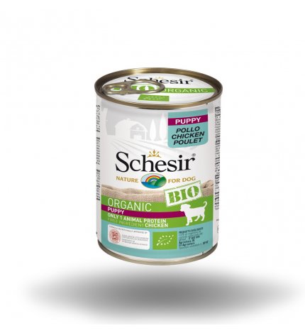 AGRAS SCHESIR BIO CANE PUPPY AL POLLO DA 400 GR IN LATTINA