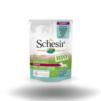AGRAS SCHESIR BIO CANE PUPPY AL POLLO DA 85 GR IN BUSTA