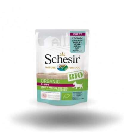 AGRAS SCHESIR BIO CANE PUPPY AL POLLO DA 85 GR IN BUSTA