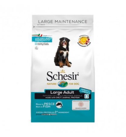 AGRAS SCHESIR CANE ADULT LARGE AL PESCE DA 12 KG