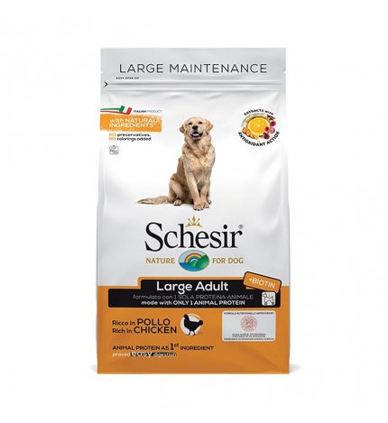 AGRAS SCHESIR CANE ADULT LARGE AL POLLO DA 12 KG