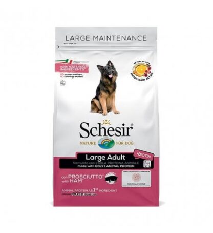 AGRAS SCHESIR CANE ADULT LARGE AL PROSCIUTTO DA 12 KG