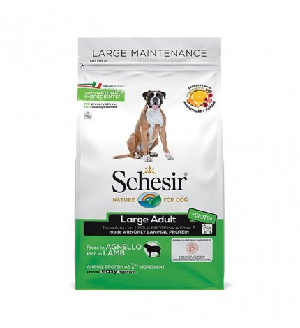 AGRAS SCHESIR CANE ADULT LARGE ALL'AGNELLO DA 12 KG