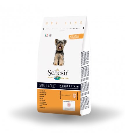 AGRAS SCHESIR CANE ADULT SMALL CON POLLO DA 800 GR