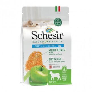AGRAS SCHESIR CANE NATURAL SELECTION PUPPY ALL'AGNELLO DA 490 GR