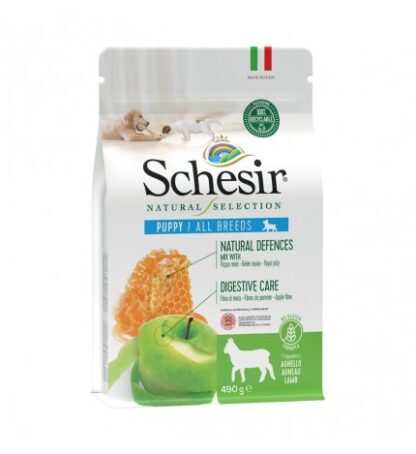 AGRAS SCHESIR CANE NATURAL SELECTION PUPPY ALL'AGNELLO DA 490 GR