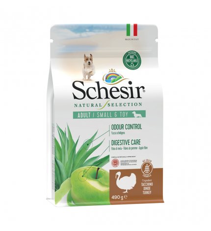 AGRAS SCHESIR CANE NATURAL SELECTION SMALL AL TACCHINO DA 490 GR