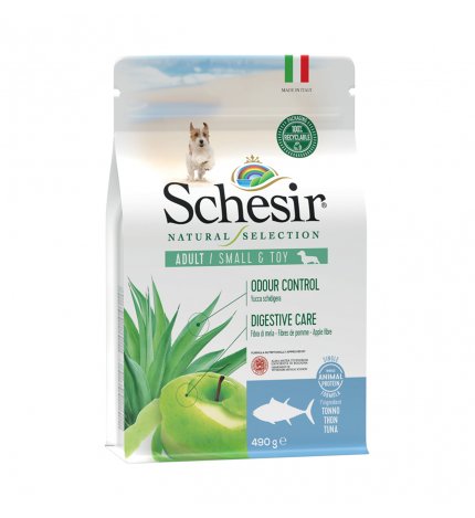 AGRAS SCHESIR CANE NATURAL SELECTION SMALL AL TONNO DA 490 GR