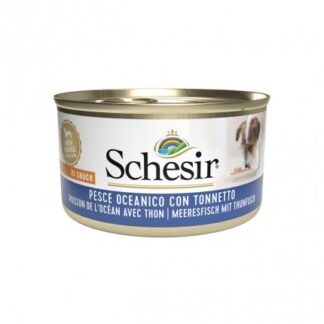 AGRAS SCHESIR CANE PESCE OCEANICO E TONNETTO DA 85 GR IN LATTINA