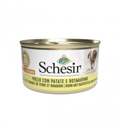 AGRAS SCHESIR CANE POLLO PATATE E ROSMARINO DA 85 GR IN LATTINA