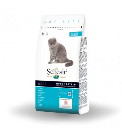 AGRAS SCHESIR GATTO ADULT MANTENIMENTO CON PESCE DA 1,5 KG