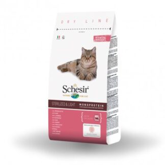 AGRAS SCHESIR GATTO ADULT STERILIZED & LIGHT CON PROSCIUTTO DA 1,5 KG