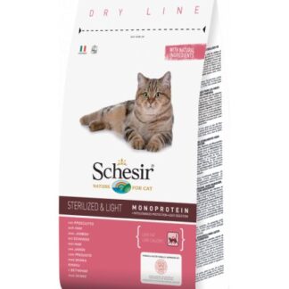 AGRAS SCHESIR GATTO ADULT STERILIZED & LIGHT CON PROSCIUTTO DA 400 GR