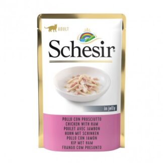 AGRAS SCHESIR GATTO AL POLLO E PROSCIUTTO DA 85 GR IN BUSTA