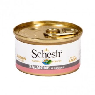 AGRAS SCHESIR GATTO AL SALMONE AL NATURALE DA 85 GR IN LATTINA