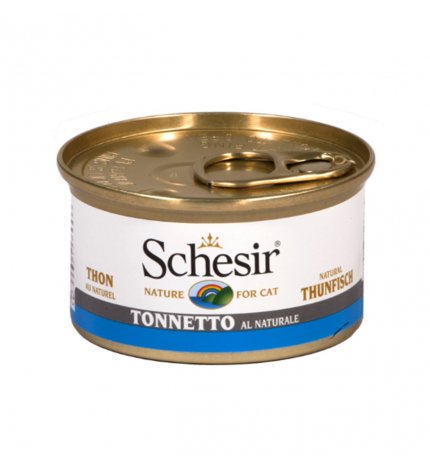 AGRAS SCHESIR GATTO AL TONNETTO AL NATURALE DA 85 GR IN LATTINA