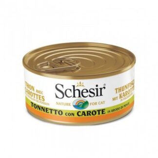 AGRAS SCHESIR GATTO AL TONNETTO CON CAROTE IN BRODO DI PESCE DA 70 GR IN LATTINA