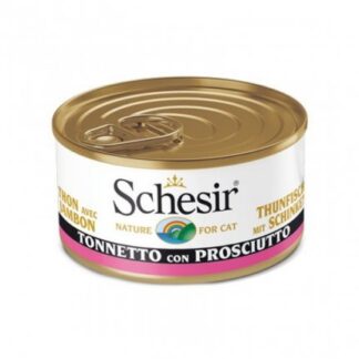 AGRAS SCHESIR GATTO AL TONNETTO CON PROSCIUTTO IN GELATINA DA 85 GR IN LATTINA