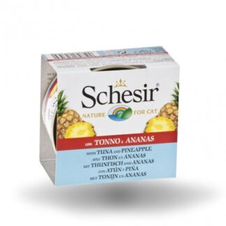 AGRAS SCHESIR GATTO FRUIT AL TONNETTO CON ANANAS IN GELATINA DA 75 GR IN LATTINA