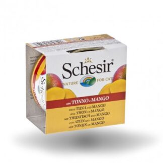 AGRAS SCHESIR GATTO FRUIT AL TONNETTO CON MANGO IN ACQUA DI COTTURA DA 75 GR IN LATTINA