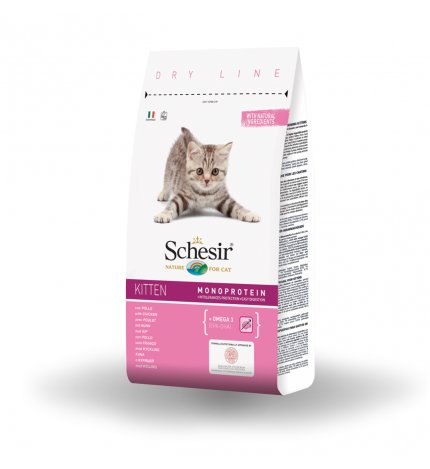 AGRAS SCHESIR GATTO KITTEN CON POLLO DA 400 GR