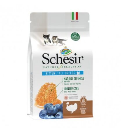 AGRAS SCHESIR GATTO NATURAL SELECTION KITTEN AL TACCHINO DA 1,4 KG
