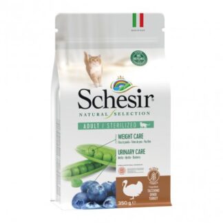 AGRAS SCHESIR GATTO NATURAL SELECTION STERILIZZATO AL TACCHINO DA 350 GR