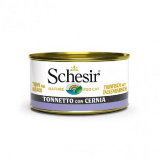 AGRAS SCHESIR GATTO TONNETTO CON CERNIA DA 85 GR IN LATTINA
