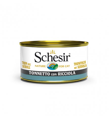 AGRAS SCHESIR GATTO TONNETTO CON RICCIOLA DA 85 GR IN LATTINA