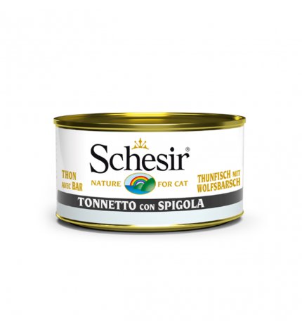 AGRAS SCHESIR GATTO TONNETTO CON SPIGOLA DA 85 GR IN LATTINA