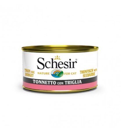 AGRAS SCHESIR GATTO TONNETTO CON TRIGLIA DA 85 GR IN LATTINA