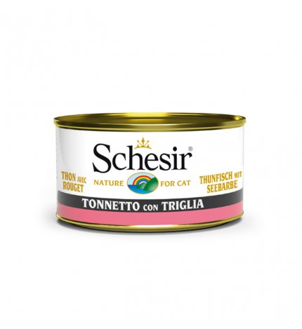 AGRAS SCHESIR GATTO TONNETTO CON TRIGLIA DA 85 GR IN LATTINA