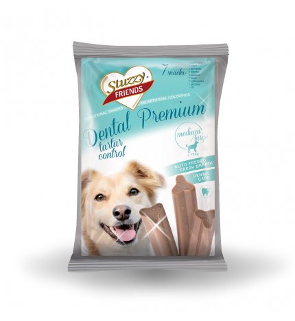AGRAS STUZZY SNACK CANE DENTAL MEDIUM DA 210 GR
