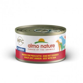 ALMO NATURE CANE CLASSIC CON MANZO E PROSCIUTTO DA 95 GR IN LATTINA