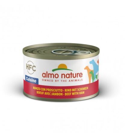 ALMO NATURE CANE CLASSIC CON MANZO E PROSCIUTTO DA 95 GR IN LATTINA