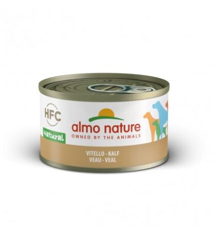 ALMO NATURE CANE CLASSIC CON VITELLO DA 95 GR IN LATTINA