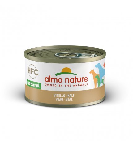 ALMO NATURE CANE CLASSIC CON VITELLO DA 95 GR IN LATTINA