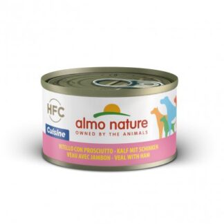 ALMO NATURE CANE CLASSIC VITELLO E PROSCIUTTO DA 95 GR IN LATTINA